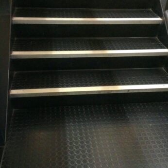 Safety on stairs Rubber Flooring